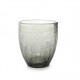 AT1468B Verres Crackle Gris 25cl Ø85xh.95mm