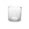 AT1469C Verres Crackle Translucide 22cl Ø80xh.80mm