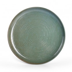AT1498 Assiettes plates Vert Ø260mm