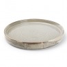 AT1552 Assiettes plates Gris Ø205xH.28mm