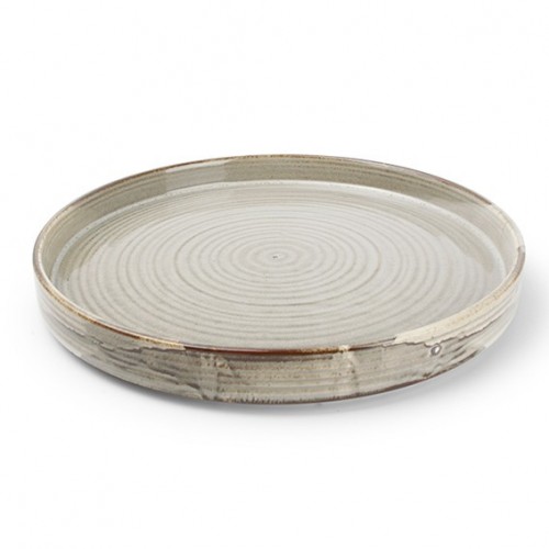  AT1553 Assiettes plates Gris Ø285xH.35mm 