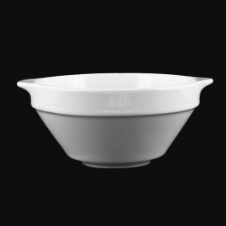 AT33 Bol empilable avec oreilles Blanc 250ml Ø125x h.54mm