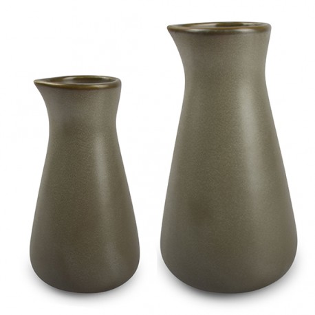 
                AT604435 Carafes Gris/vert 88cl Ø120x h.210mm
        