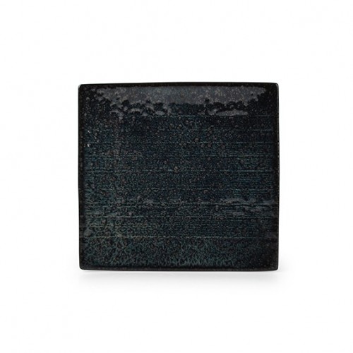  AT606801 Assiettes plates Bleu/noir 180x170mm 