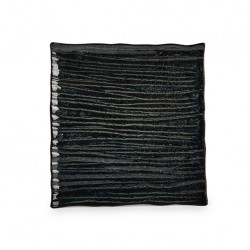 AT606802 Assiettes plates Bleu/noir 250x240mm