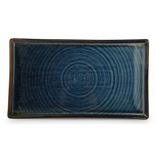  AT642426 Assiette rectagulaire BLUE LINE Bleu 300x170mm 