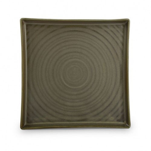  AT642637 Assiette carrée GREEN LINE Vert 205x205mm 