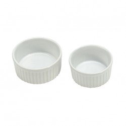 AT69C Ramequins porcelaine Ø90x h.40mm