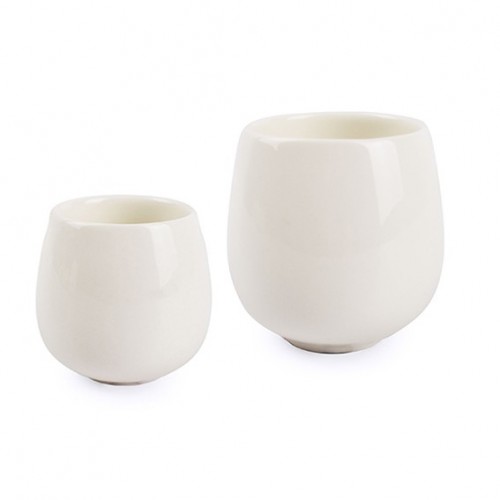  AT702724 Pots à lait White Blanc 18cl Ø60x h.75mm 