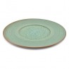 AT785391 Assiettes plates Beige/vert Ø300mm