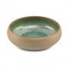 AT785394 Assiettes creuses Beige/vert Ø165xh.60mm