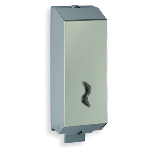 
                BR1 Distributeur de savon BRINOX Inox 1,2L L.100xP.110xH.320mm
        