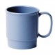 CBR18BL Tasse Bleu ardoise 239ml Ø103x h.80mm