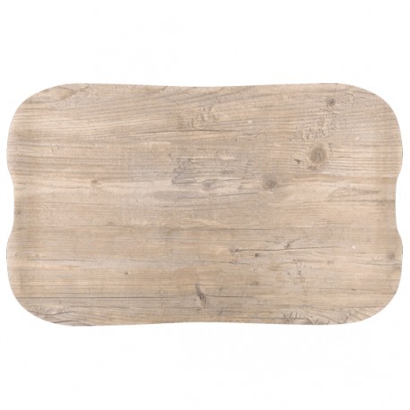 
                DCM112A Plateaux DURA Bois foncé 530x325mm
        