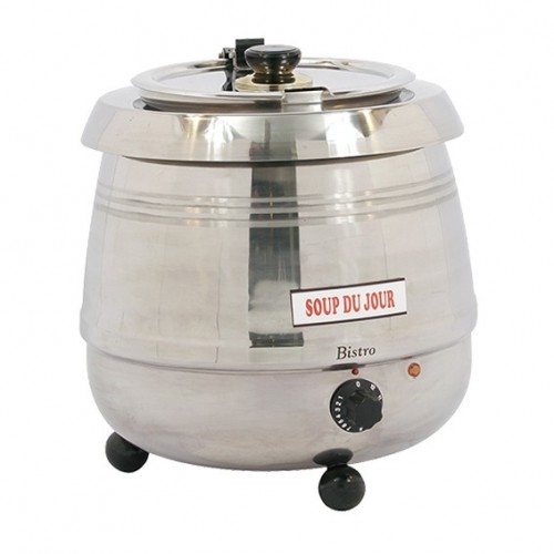  EG537105 Chauffe soupe Inox 10L Ø35x h.36cm 