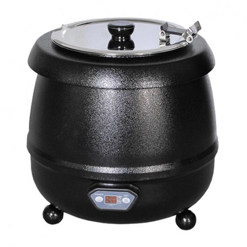  EG537108 Chauffe soupe Noir 10L Ø35x h.36cm 