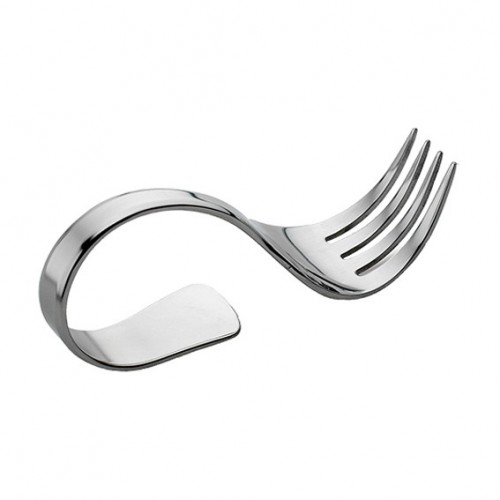 
                EG767030 Fourchette amuse-bouche courbée 110mm
        