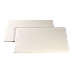 EG882001 Blanches - Sans rainure Blanc 400x250x h.20mm