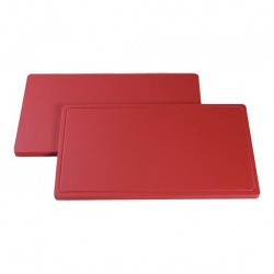 EG882252 Rouges - Avec rainure Rouge 500x300x h.20mm