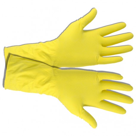
                ES Gants ménage latex ECO LINE S
        