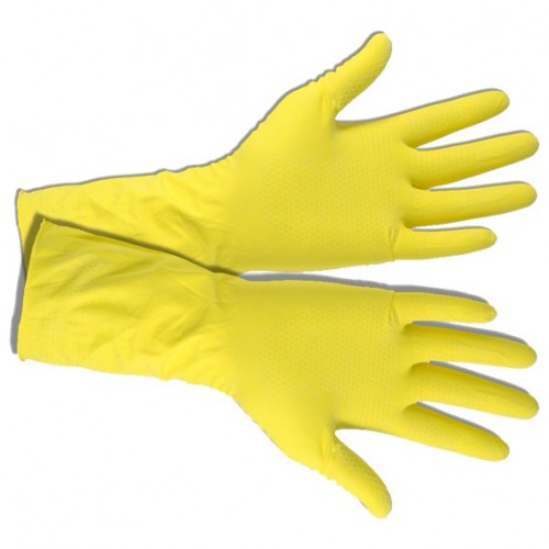  ES1 Gants ménage latex ECO LINE M 