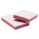 FT23 Eponges à récurer plates HACCP Rose L.160x l.90xH.30mm