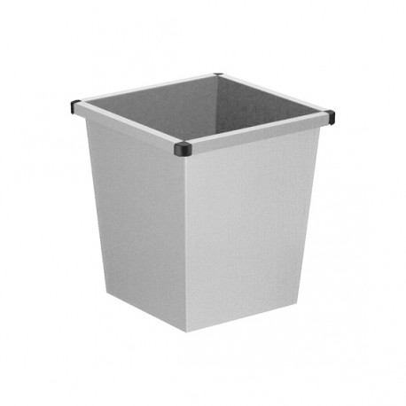 
                G2 Square Metal Gris 27L L.300xP.300xH.360
        