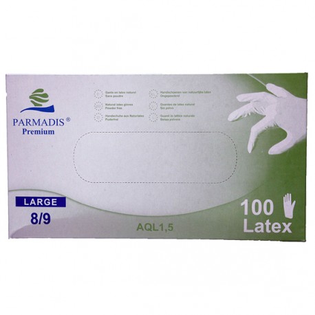 
                GS14 Gants latex non-poudrés M
        