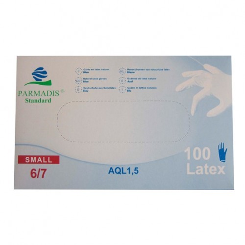  GS9XL Gants latex poudrés bleus XL 