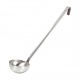 IX8-B6 Louches inox professionnelles 80ml Ø65x L.340mm