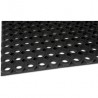 LAB7 Paillasson nid d'abeilles sur mesure Noir Sur mesure