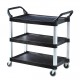 LO90 Chariot de service plastique 48x106x h.100cm