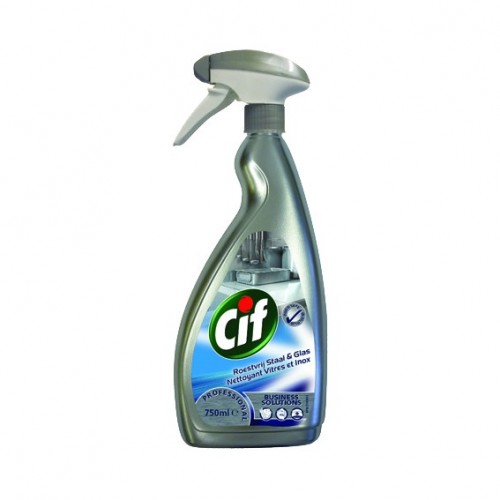  LV159 6x750ml Cif Professional Inox 750ml 