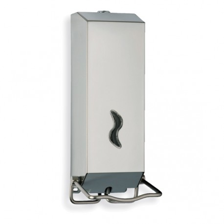 
                MD13 Distributeur de savon BRINOX HACCP 1,2L. L.100xP.110xH.320mm
        