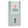 MD18 Distributeur de sachets hygiéniques BRINOX Inox L.130xP.40xH.280mm