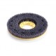 NMT70 Brosse Longlife Heavy Duty noire Ø450mm