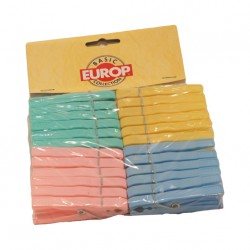 PA80 Pinces à linge en bois - Plastique
