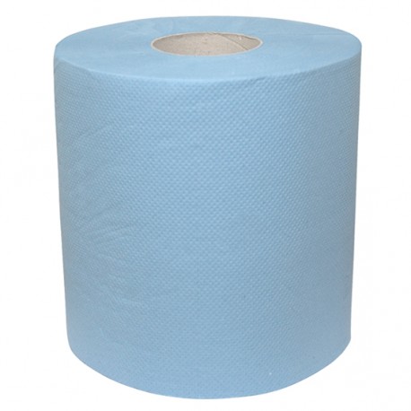 
                SAT4 Bobine d'essuyage 2 plis Bleu l.25 cm x L.156m
        