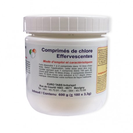 
                SH100 Pastilles chlorées 600gr
        