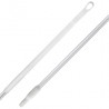 T241 Manches aluminium renforcés HACCP Blanc 150cm