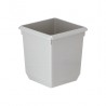 VBB1 Square Gris 21L L.270xP.270xH.310mm
