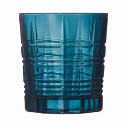 A692 Verres Brixton London Bleu 30cl Ø80xh.96mm