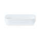 A244 Ravier rectangulaire Blanc 140x90mm