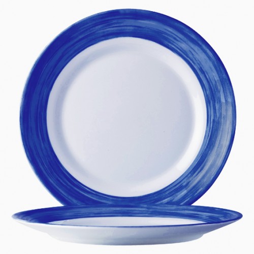  A290B Assiettes plates Bleu Ø190mm 