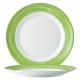 A290V Assiettes plates Vert Ø190mm