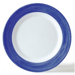 A296B Assiettes creuses Bleu Ø230mm