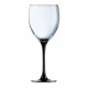 A306 Verres domino Pied noir 250ml Ø74x h.197mm
