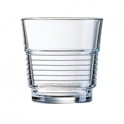 A334 Verres Gobelet SPIRALE 250ml Ø82 x h.84mm