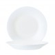 A6 Assiette creuse Blanc Ø225mm