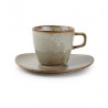 AT1066 Tasse et sous-tasse Beige 19cl Ø155x h.140mm